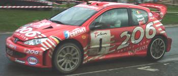 Bruno Thiry gewinnt zum vierten Mal die Rallye du Condroz Huy.