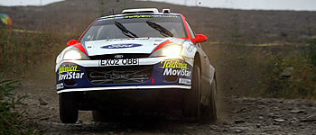 SS2: Colin McRae mit Problemen – Marcus Grönholm schnellster…