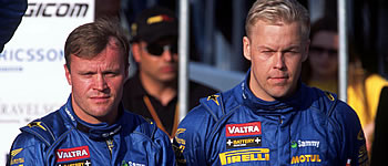 Kaj Lindström auch 2003 an der Seite von Tommi Mäkinen