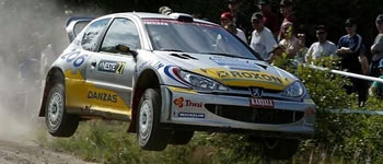 Juuso Pykalisto startet in Schweden mit Peugeot 206 WRC
