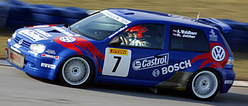 VW-Rallye-Team in Greinbach präsentiert