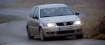 Sebastian Vollak nach dem ersten Roll-Out.