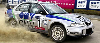 Burgenland Rallye: Stohl übernimmt Führung