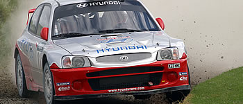 Stohl im Hyundai Accent WRC