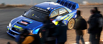 Rallye-Action in Goodwood