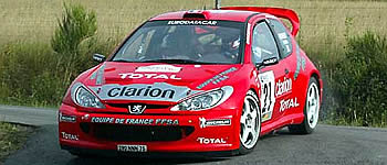 Robert schnellster im Shakedown