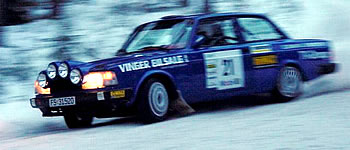 Volvo-Teams im Driftfieber