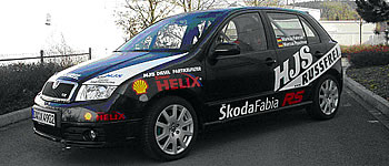 HJS Skoda Fabia einsatzbereit