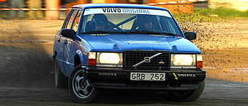 Michael Werner startet im Volvo