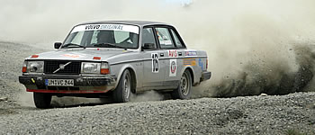 Volvos in ihrem Element