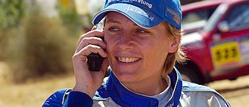 Kleinschmidt auf dem Rad