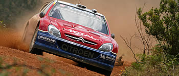 Grönholm out – Loeb vorn