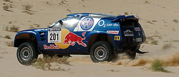 Sainz testete Race-Touareg
