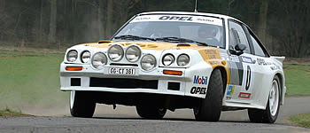 Gerber fährt Opel Manta 400