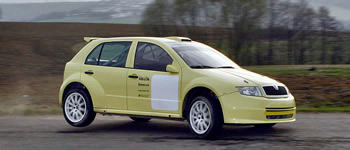Kopecky testet Fabia Kit Car