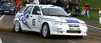 Sven Haaf im Lada S1600
