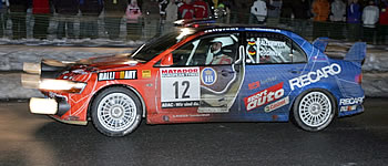Wallenwein bei Castrol-Rallye