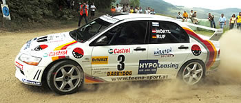 Mörtl gewinnt Castrol Rallye