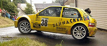 Burkart in Tschechien erfolgreich