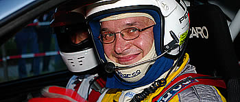 Horst Rotter im Astra KitCar