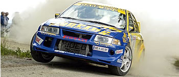 Heißer Tanz bei Herbst-Rallye