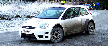 Kuhnert testet Ford Fiesta S1600