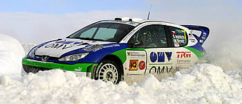 Vojtech führt bei Sumava-Rallye