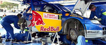 Teststress bei Red Bull Skoda