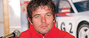 Sebastien Loeb im Teststress
