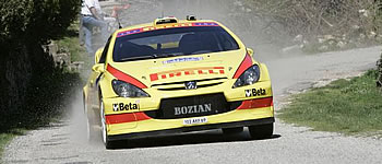 Galli beim Heimspiel im WRC