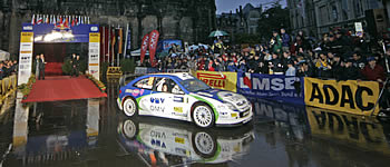 Feinschliff für OMV ADAC Rallye