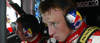 Kris Meeke führt vor Guy Wilks