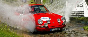Rallye-Oldies im Saarland