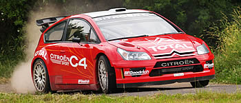 Dani Sordo testet Citroen C4