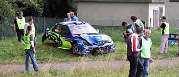 Solberg-Crash im Shakedown