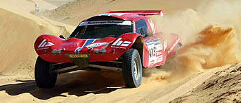 Wallenwein probt für Dakar 2007