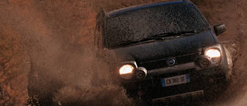 Fiat Panda Cross bei der Dakar