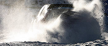 Stadtkurs auf Schneereifen