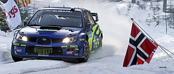 Petter Solberg in Lauerstellung