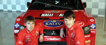 Urmo Aava fährt Lancer WRC