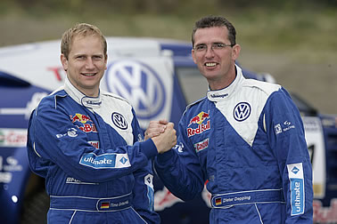 Depping und Gottschalk zur Dakar