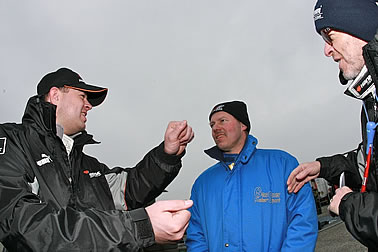 Stimmen vor dem Start