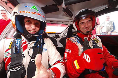 Strycek begeistert nach Co-Drive
