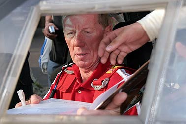 Autogrammstunde mit Röhrl