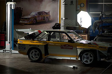 S1-Replika bei Thüringen-Rallye