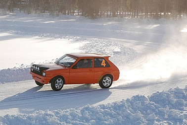 Rallyespaß in Rovaniemi