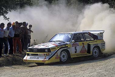 Walter Röhrl im Audi S1