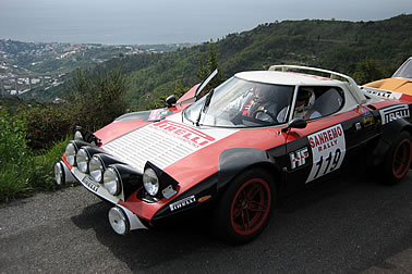 Alpenglühen in den Seealpen