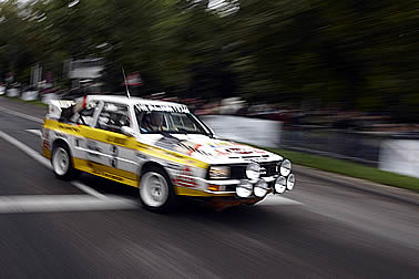 Röhrl startet mit Sport quattro