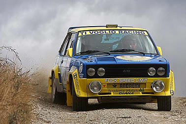 Rallyelegend II auf Schotter